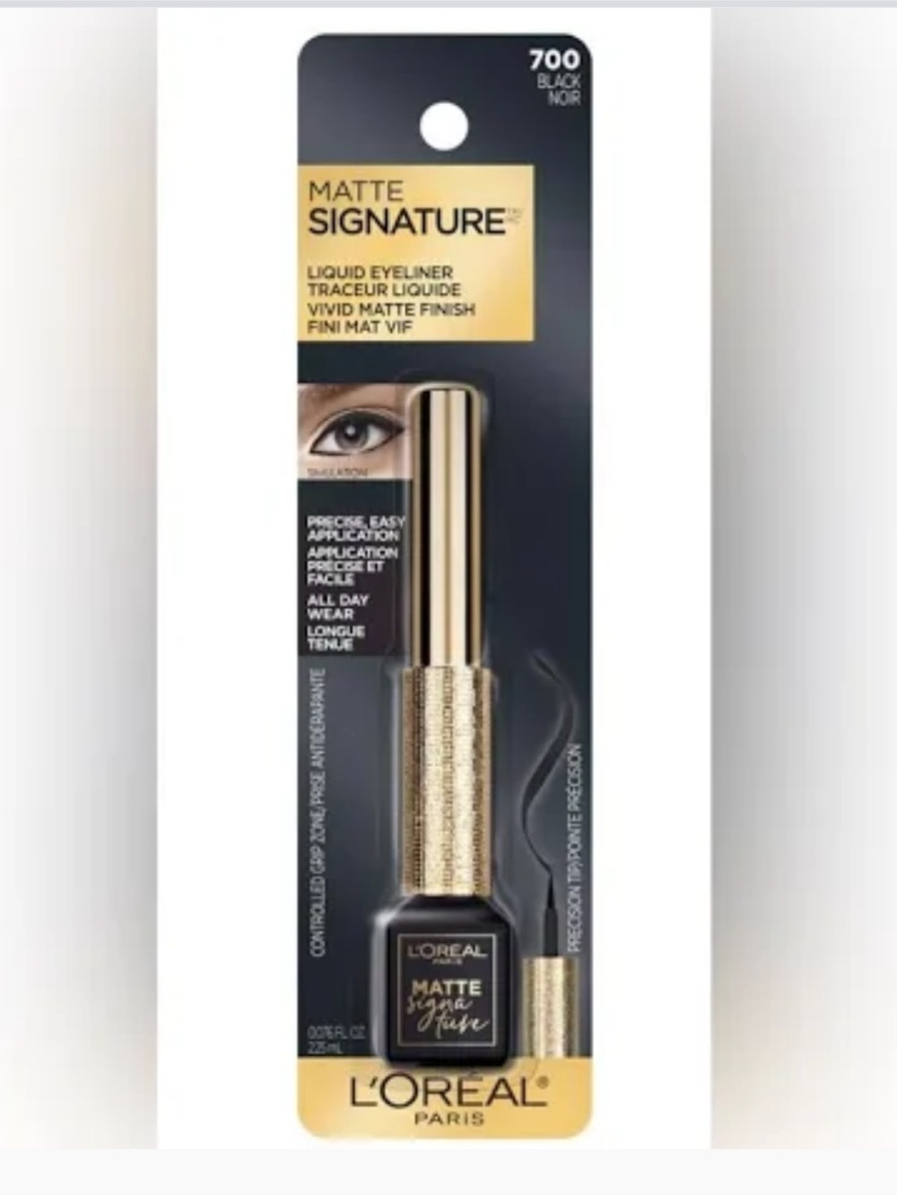 Loreal Matte Signature Liquid Eyeliner - Black (700)
